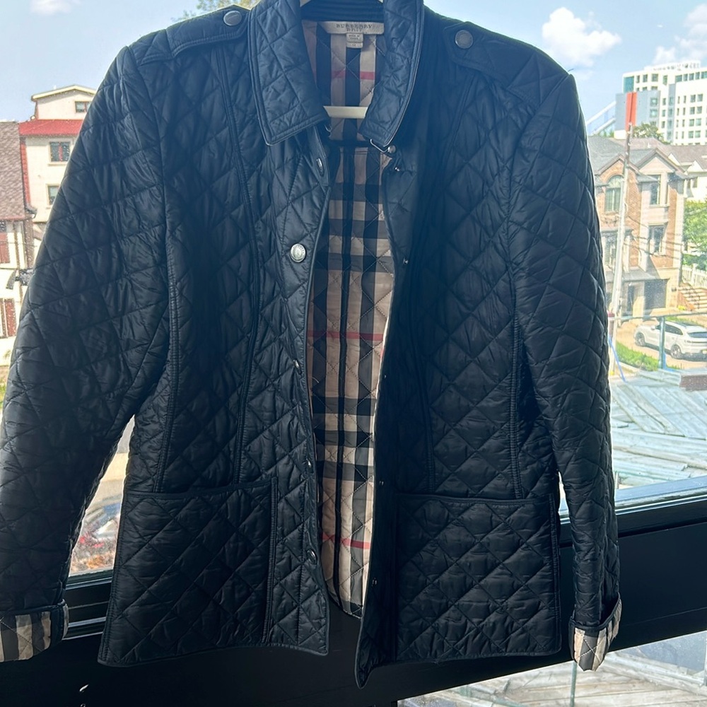 Burberry quilted jacket